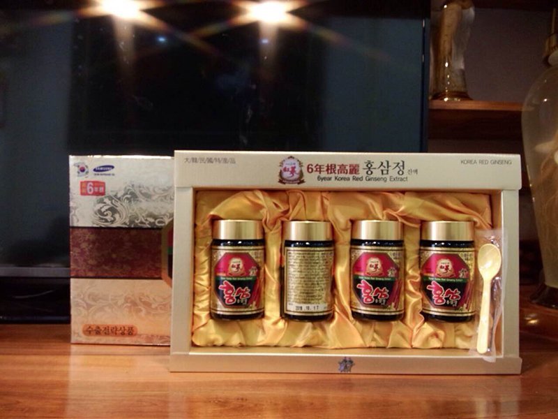 Cao hồng sâm cho người huyết áp thấp